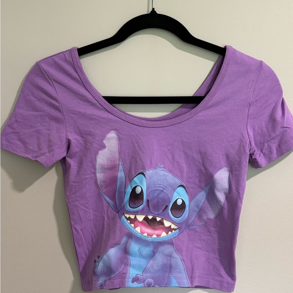 Disney Lilac Tee lilo and stitch crop top